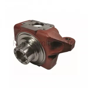 Support de moyeu gauche carter du moyeu pont avant 4M Bepco 26/6400-13 pour tracteur