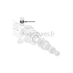 Bague axiale Ø 30 x 55 x 16 mm carter du moyeu pont avant 4M Bepco 23/6451-10