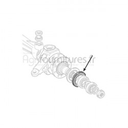 Bague d'étanchéité Ø 190 x 220 x 20 mm carter du moyeu pont avant 4M Bepco 23/6408-17