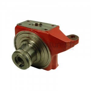Support de moyeu gauche carter du moyeu pont avant 4M Bepco 25/6400-9 pour tracteur