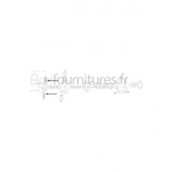 Couvercle carter du moyeu pont avant 4M Bepco 25/6425-4