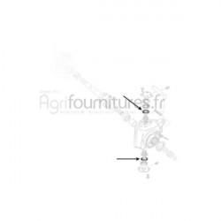 Joint torique 72.62 x 3.53 mm carter du moyeu pont avant 4M Bepco 30/6420-1 pour tracteur
