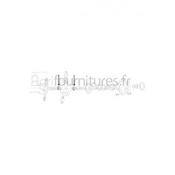 Coiffe de protection Ø 42.15 x 60.15 x 7 mm carter du moyeu pont avant 4M Bepco 25/6407-16