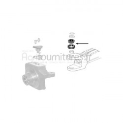 Roulement a roul. coniques Ø 35 x 72 x 26.4 mm carter moyeu pont avant 4M Bepco 24/6451-6