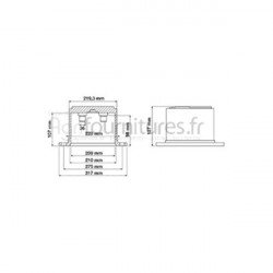 Porte satellites zf apl. 345 / apl350 réducteur pont avant 4M Bepco 26/6401-3