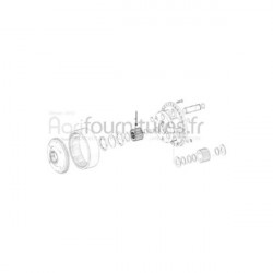 Pignon planetaire réducteur pont avant 4M Bepco 25/6406-11 pour tracteur