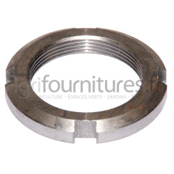 Ecrou crenele m40 x 1.5 réducteur pont avant 4M Bepco 25/452-18 pour tracteur
