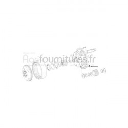 Bouchon m18 x 1.5 réducteur pont avant 4M Bepco 25/6438-5 pour tracteur