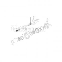 Bague Ø 45 x 50 x 25 mm cardan pont avant 4M Bepco 24/6462-4 pour tracteur