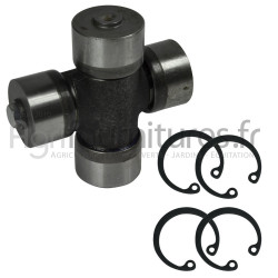 Croisillon 35 x 87 mm cardan pont avant 4M Bepco 25/6403-16 pour tracteur