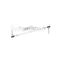 Manchon l. 112 mm - 1''3/8 - z 6 pont avant 4M Bepco 30/6492-1 pour tracteur