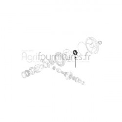 Roulement a roul. coniques Ø 73.03 x 112.71 x 25.40 mm différentiel pont arrière Bepco 30/372-24