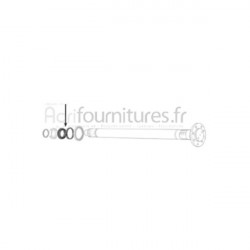 Roulement a roul. coniques Ø 57.1 x 99 x 21.6 mm trompette pont arrière Bepco 24/372-6
