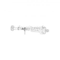 Bague d'étanchéité Ø 92 x 122 x 9.9 mm trompette pont arrière Bepco 25/371-13