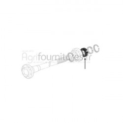 Roulement a roul. coniques Ø 57 x 104.7 x 24.6 mm trompette pont arrière Bepco 30/372-1