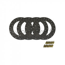 Kit garnitures de frein à disque Bepco 21/421-19 pour tracteur