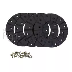 Garnitures de frein à disque Bepco 24/421-20 pour tracteur
