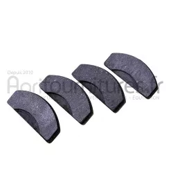 Jeu de 4 plaquettes de frein Bepco 30/412-10 pour tracteur
