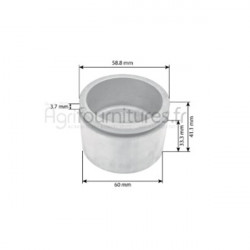 Piston cylindre de frein Bepco 28/414-7 pour tracteur