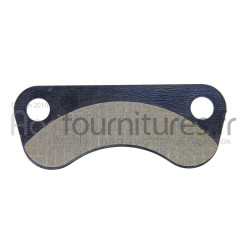 Plaquette de frein de stationnement Bepco 23/7701-1 pour tracteur