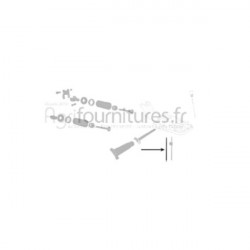 Tube arbre de contrôle de pression hydraulique Bepco 30/661-1 pour tracteur