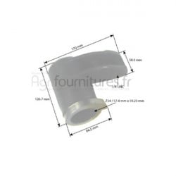 Bras central arbre de relevage hydraulique Bepco 30/684-2 pour tracteur