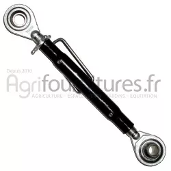 Barre de poussée cat. 44229 - m 30 x 3 - l 532/766 Bepco 68/8100-201 pour tracteur