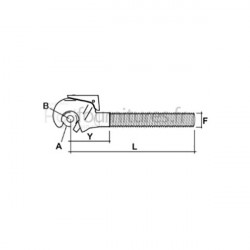 Crochet automatique barre de poussée Bepco 25/711-5 pour tracteur