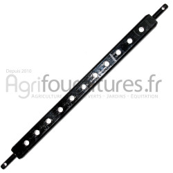 Barre à trous cat.1 - l. 755 mm - 11 trous bras de relevage Bepco 68/8128-012