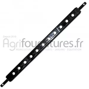 Barre à trous cat.1 - l. 755 mm - 11 trous bras de relevage Bepco 68/8128-012