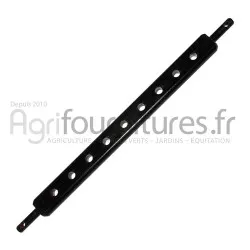 Barre à trous cat.1 - l. 740 mm - 9 trous bras de relevage Bepco 68/8128-011