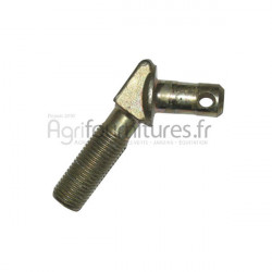 Piton coude Ø 28mm - m27x3 pour stabilisateur Bepco 22/743-21 pour tracteur