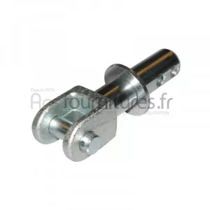 Fourche + axe + rondelle pour stabilisateur Bepco 25/743-9K pour tracteur