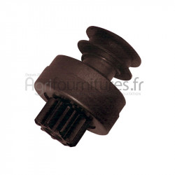 Pignon lanceur 9 dents - Ø pignon 34,8 mm - l. 76,8 mm démarreur Bepco 62/939-24