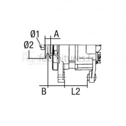 Alternateur 14v - 120a Bepco 62/920-132 pour tracteur