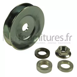 Poulie courroie 17mm alternateur Bepco 62/924-51 pour tracteur