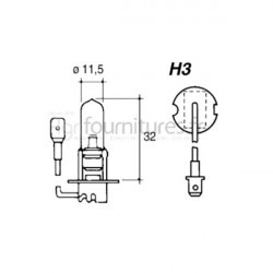 Ampoule 24V Bepco 63/1955-460
