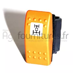 Interrupteur à bascule enclenchement 4x4 Bepco 30/967-38 pour tracteur