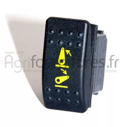 Interrupteur à bascule régulation relevage Bepco 30/967-41 pour tracteur