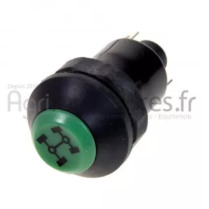Bouton poussoir enclenchement 4x4 Bepco 30/1884-49 pour tracteur