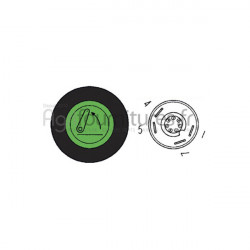 Bouton poussoir montée relevage Bepco 63/1884-16