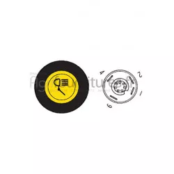 Bouton poussoir phares de travail Bepco 63/1884-35 pour tracteur