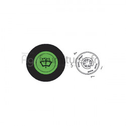 Bouton poussoir lave glace Bepco 63/1884-24 pour tracteur