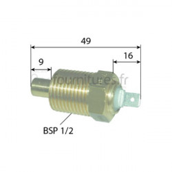 Sonde de température Bepco 26/180-5 pour tracteur