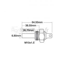 Sonde de température Bepco 21/180-10 pour tracteur