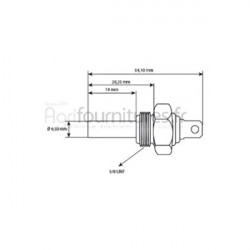 Sonde de température Bepco 30/180-4 pour moissonneuse - batteuse