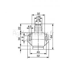 Interrupteur Bepco 29/S7649/5