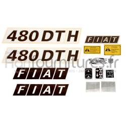 Autocollants Bepco 23/860-480 pour tracteur