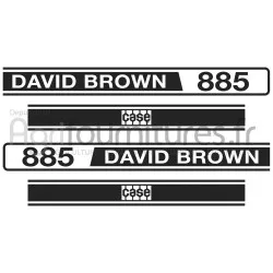 Autocollant db 885 Bepco 20/860-81 pour tracteur