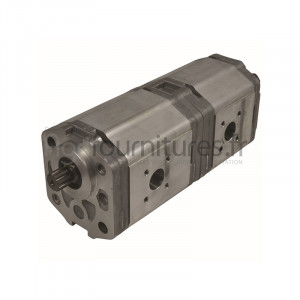 Pompes hydrauliques à engrenages double 22.5 + 14 cc Bepco 69/566-38 pour tracteur